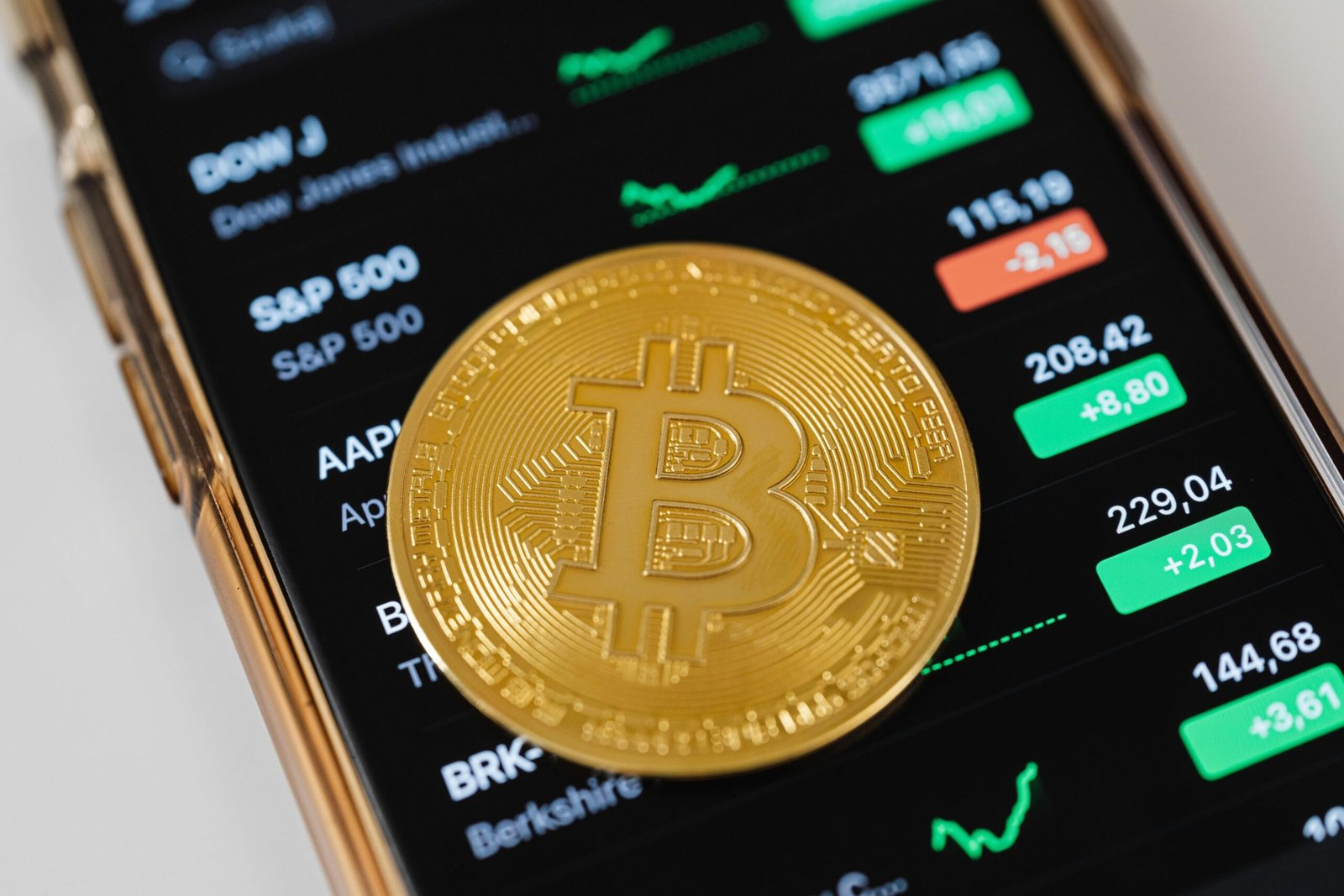 Telepon Seluler untuk Investasi Bitcoin